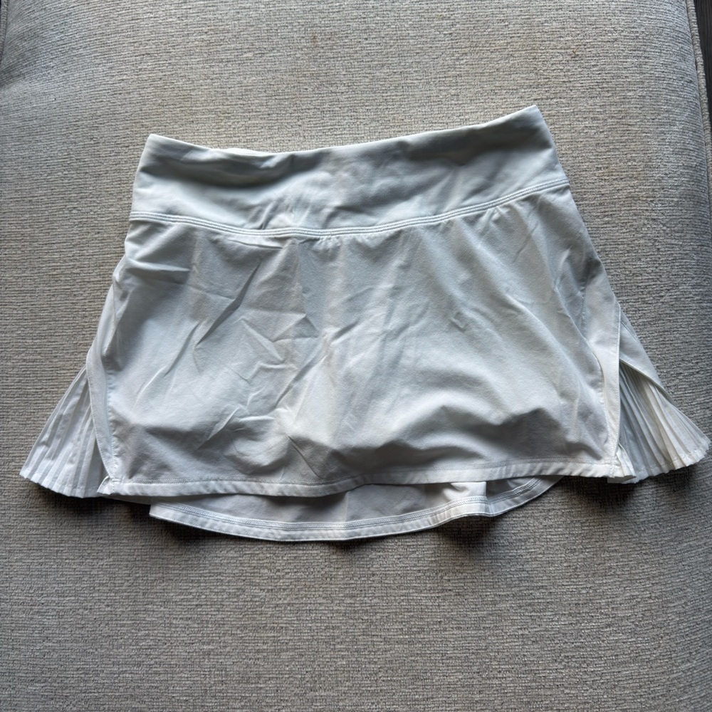 Lululemon White Skort - Size 4